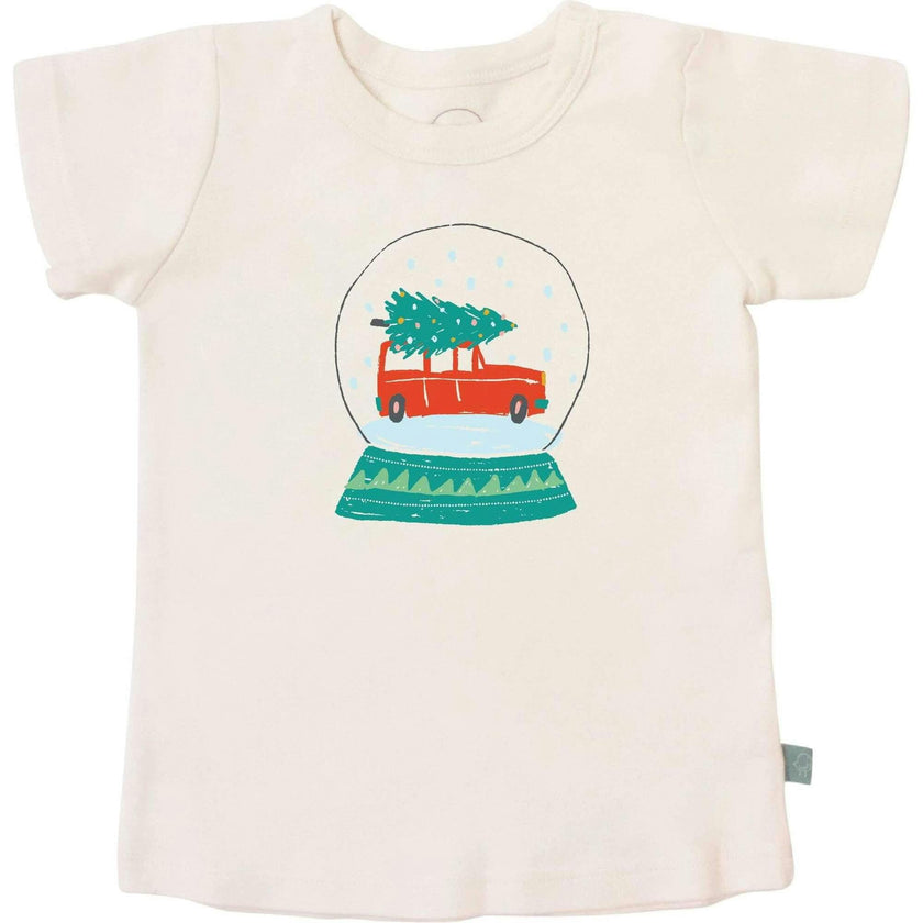 graphic tee | snow globe