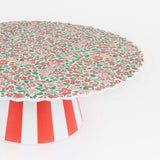 Meri Meri x Liberty Red Sweet Meadow Cake Stand