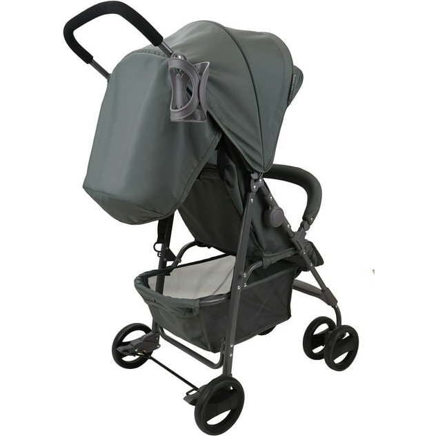 Kids Lightweight Stroller With Extra-Large Canopy - Storage Basket
