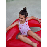 Textured Lips Swimsuit, Prints