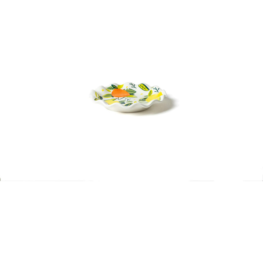 Citrus Ruffle Salad Plate