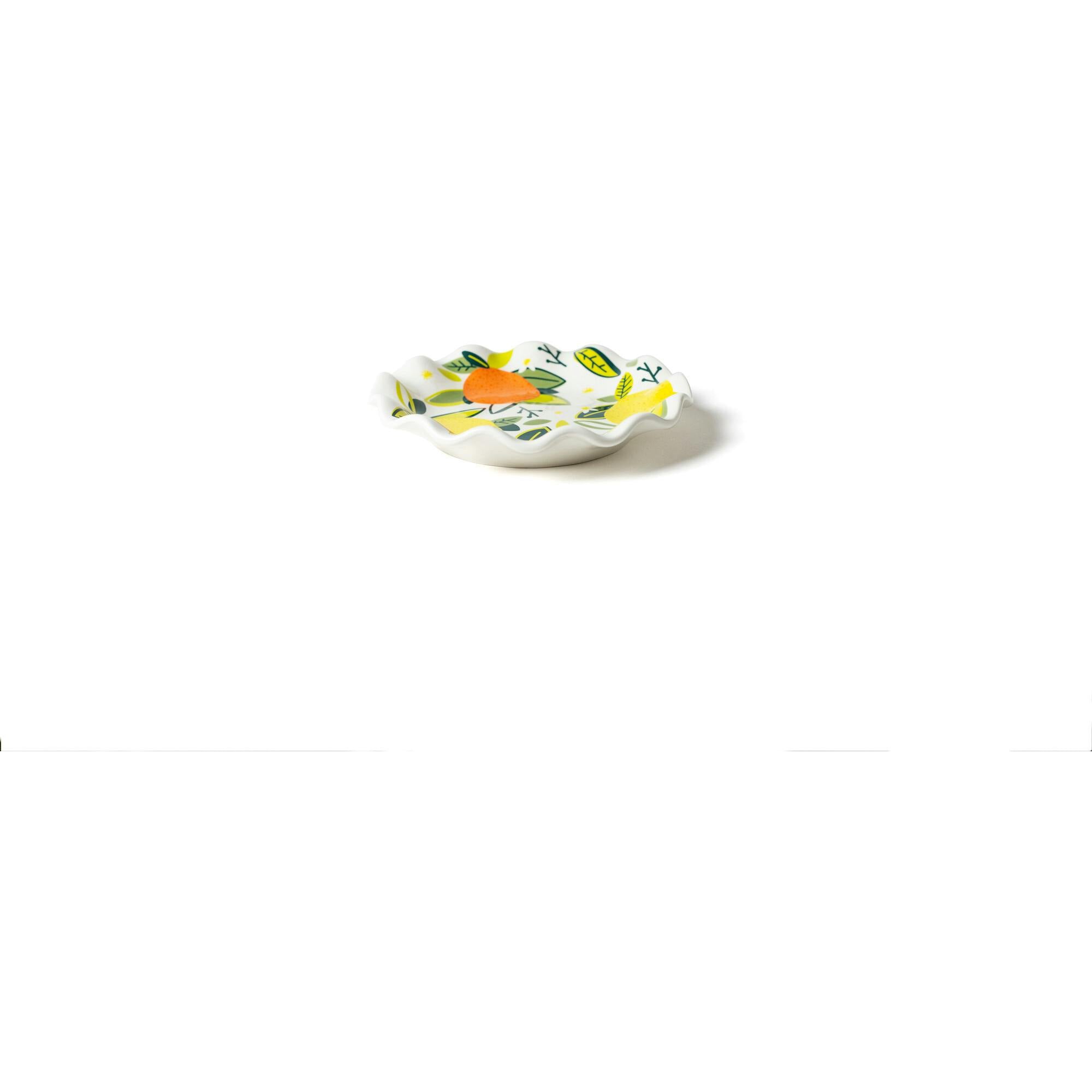 Citrus Ruffle Salad Plate