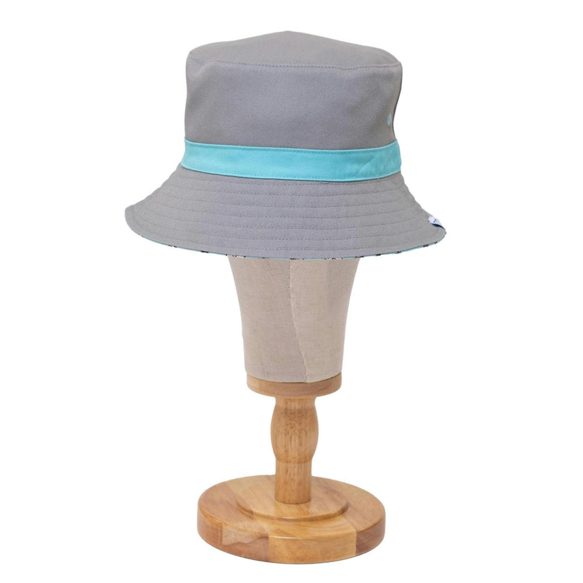 Reversible Bucket Hat – Pals in Print Collection: Sweet Cats