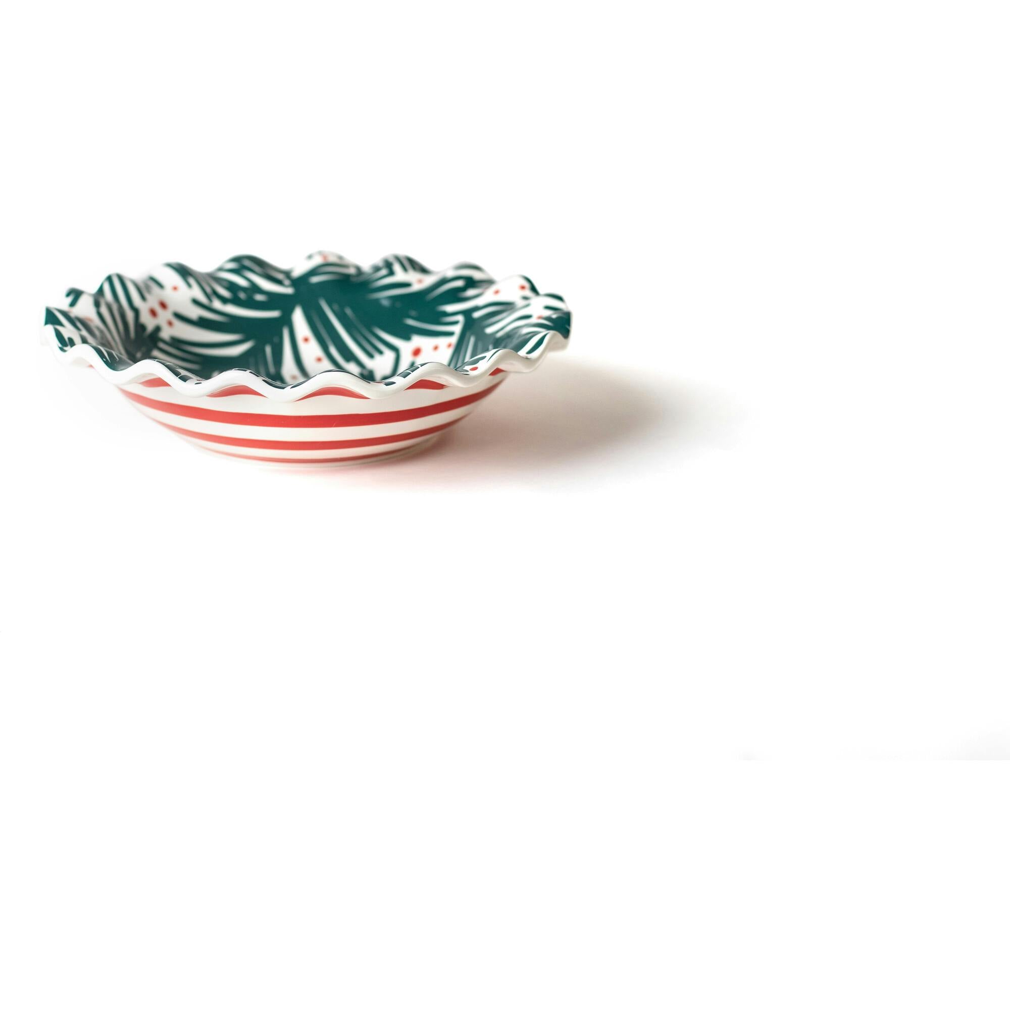 Balsam and Berry Ruffle Bowl