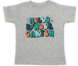 Hello Kindergarten Short Sleeve T-Shirt