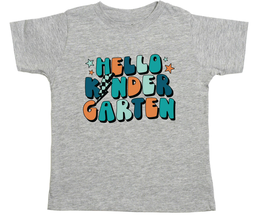 Hello Kindergarten Short Sleeve T-Shirt