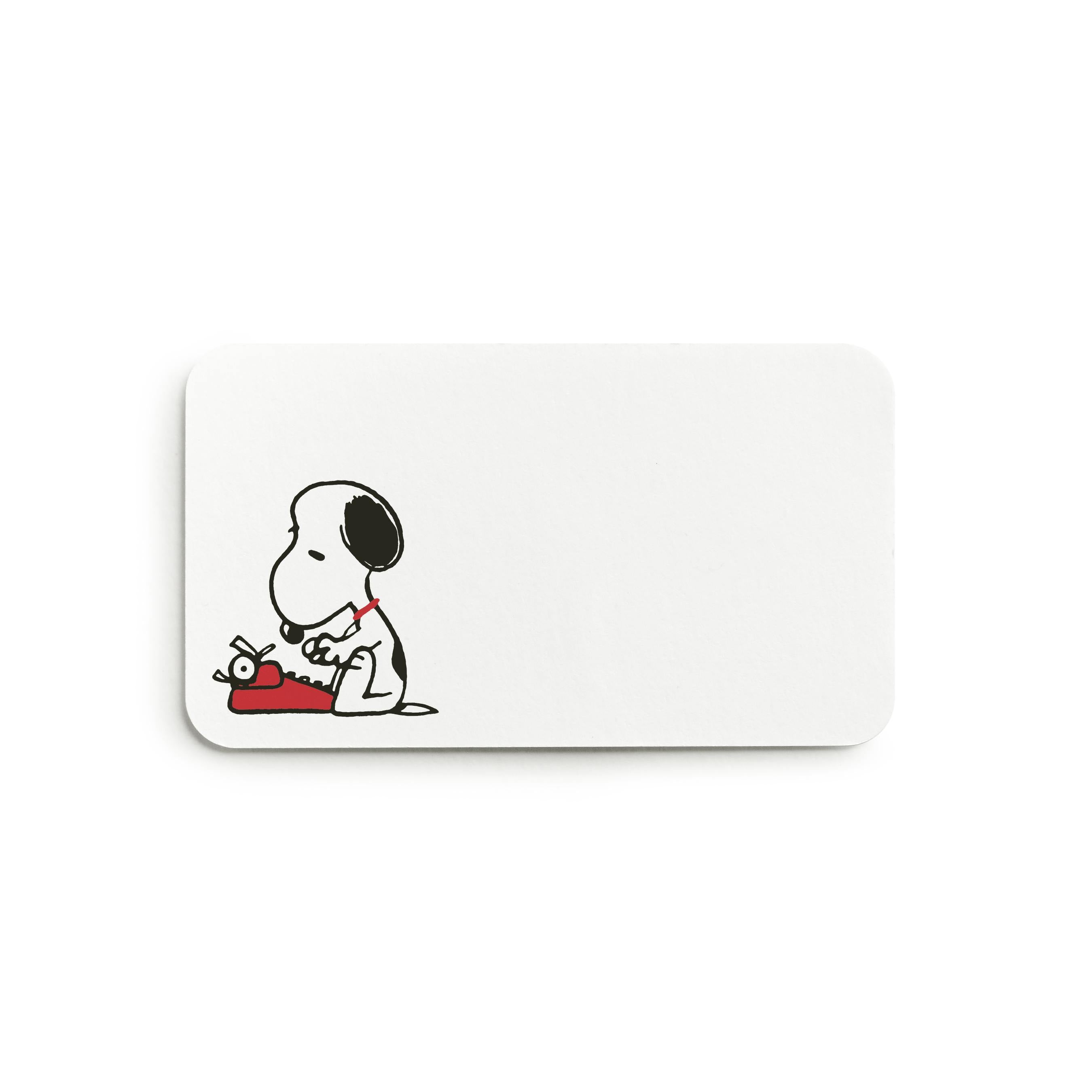 E. Frances x Peanuts® Snoopy Typing Little Notes®
