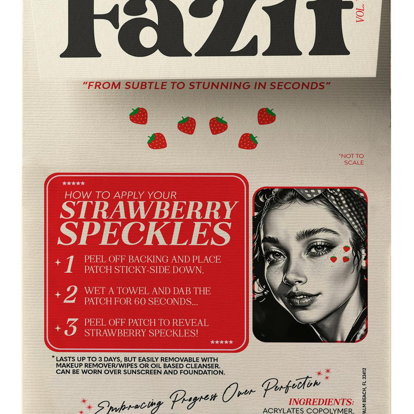 Strawberry Speckles Makeup Patches