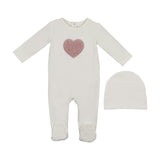 Sherpa Heart Footie