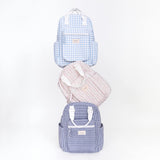 Navy Stripe Everyday Coated Backpack