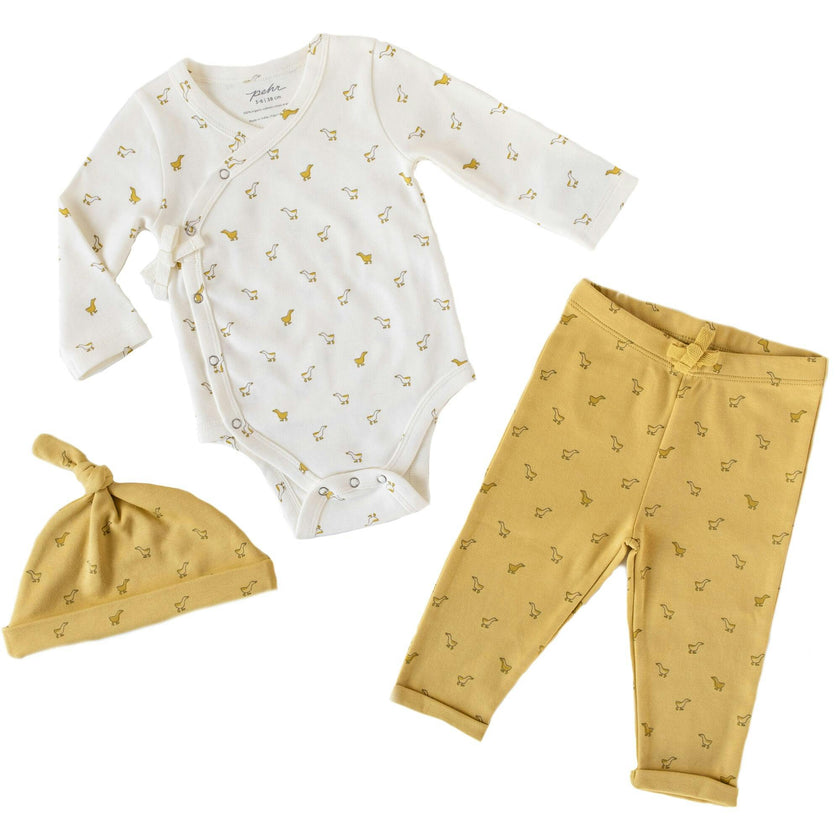 Hatchlings 3pc Set, Yellow