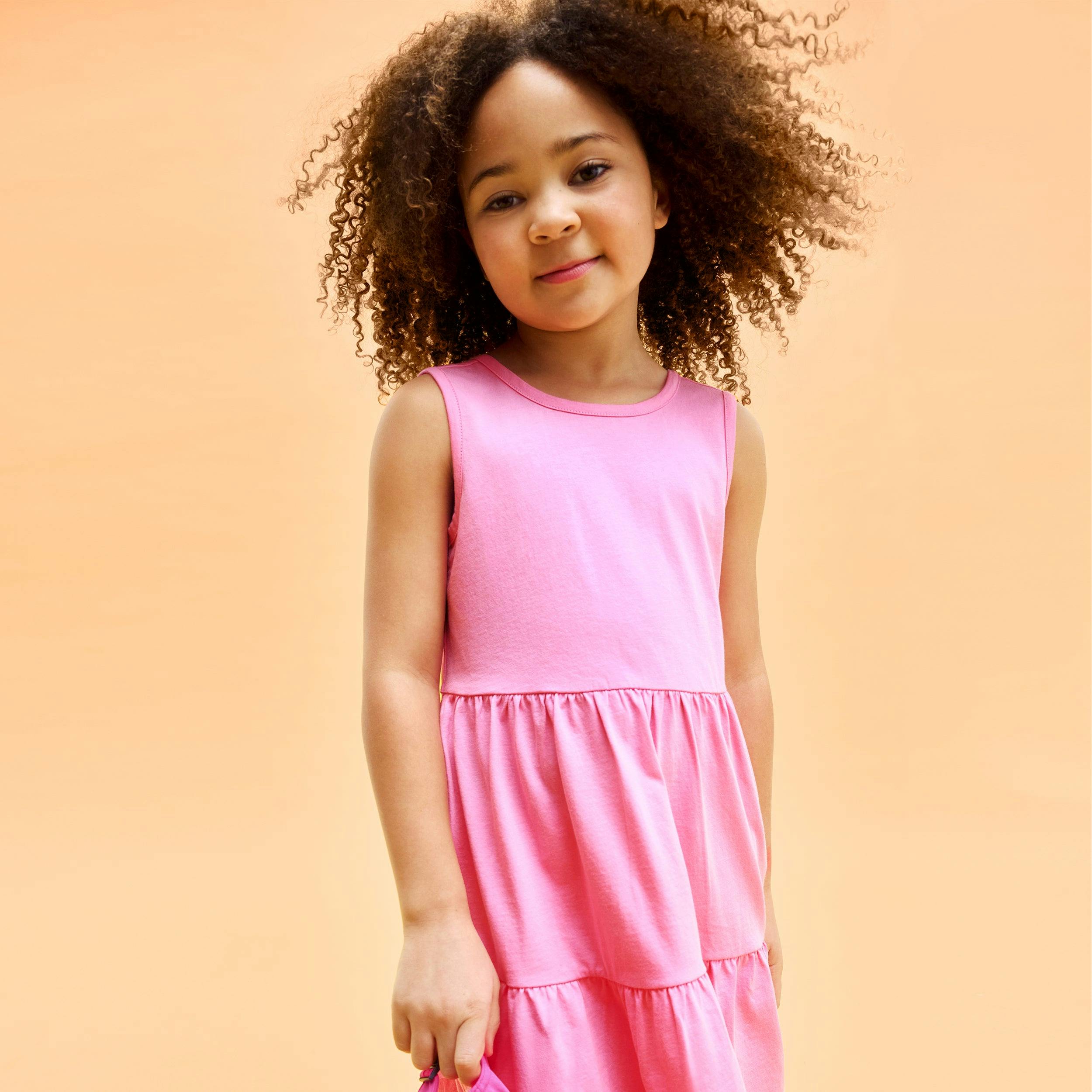 Kids tiered tank dress