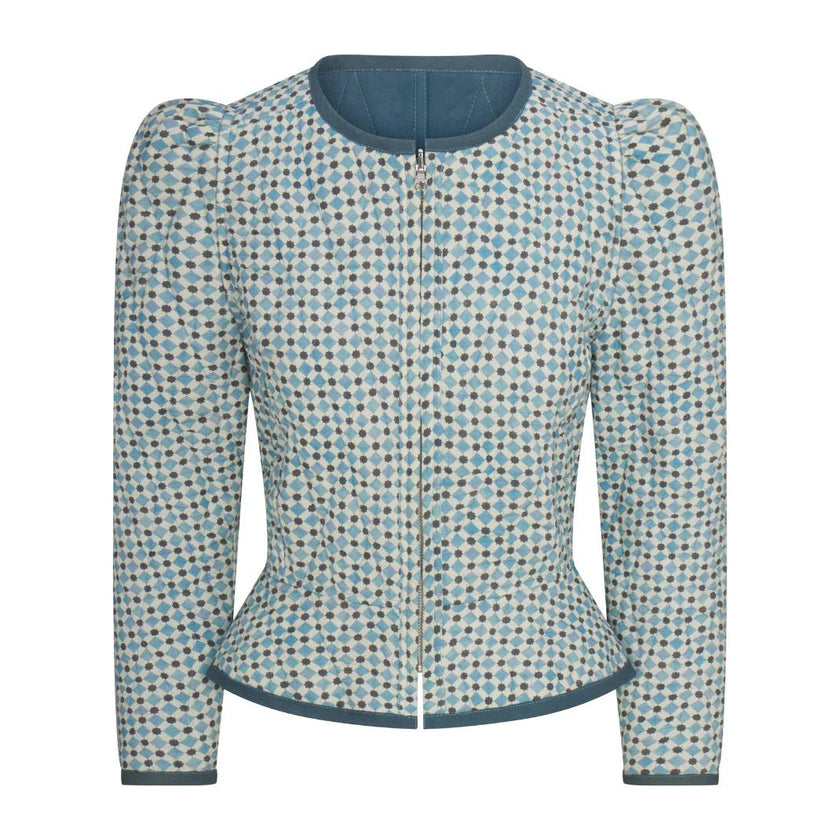 Leighton Jacket in Moroccan Tile