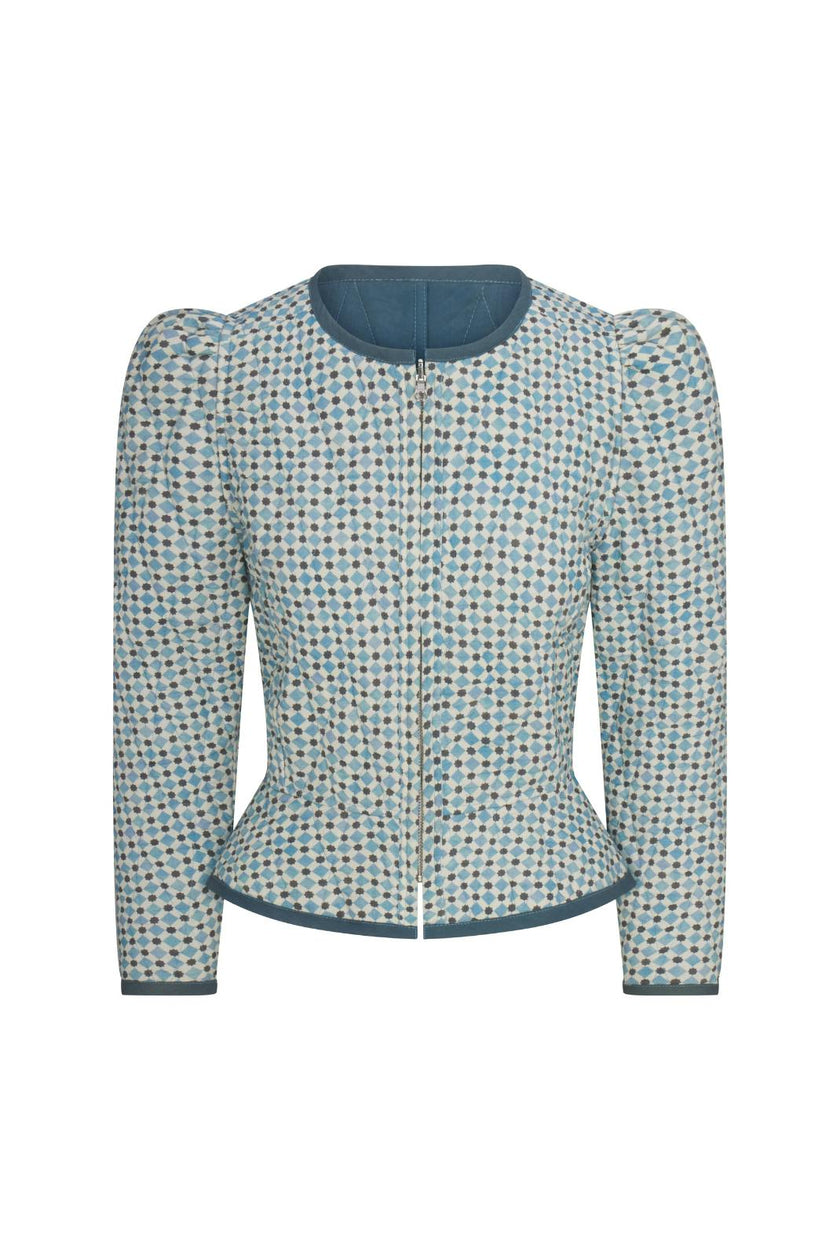 Leighton Jacket in Moroccan Tile