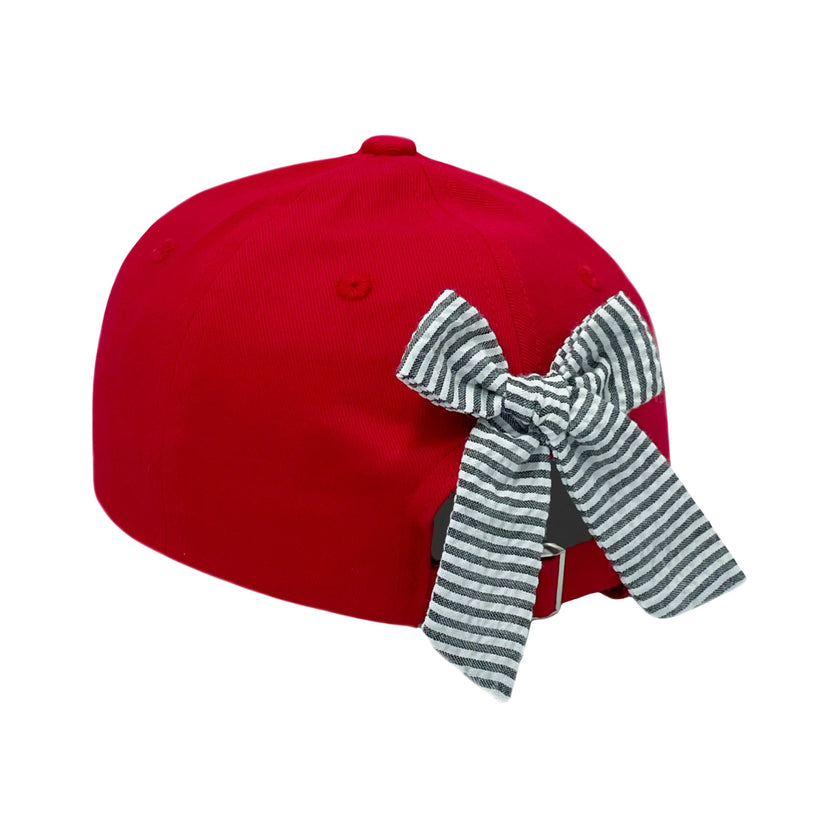 Officially Licensed Georgia Bulldogs Bow Baseball Hat (Baby/Toddler)