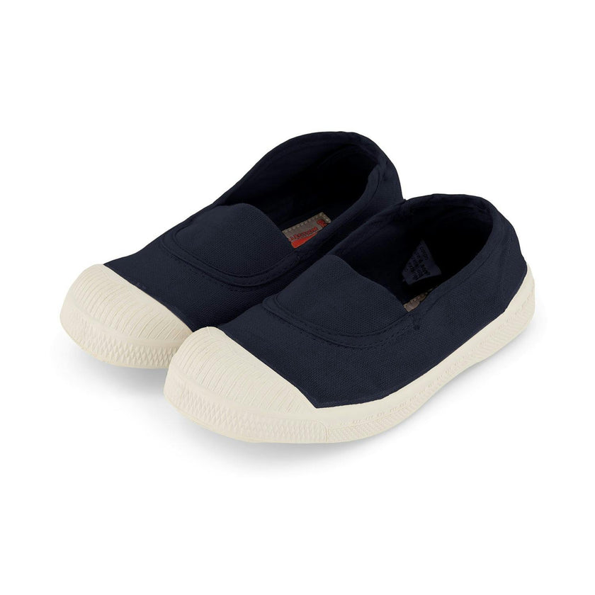 BENSIMON Kids -  Elastic Tennis Shoes - Marine