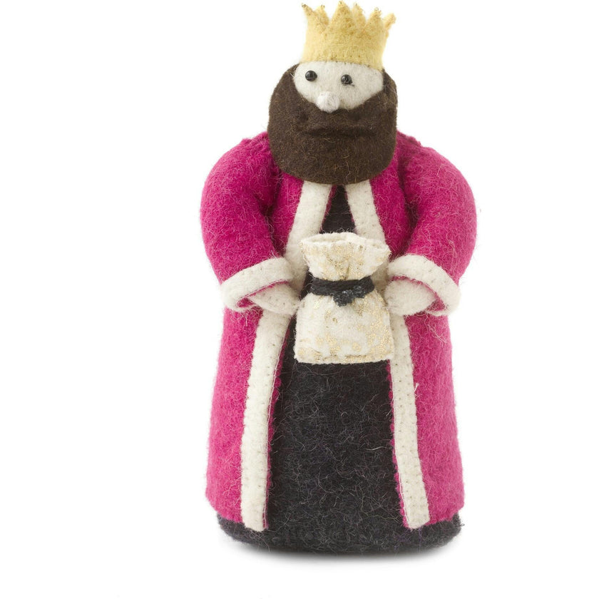 Handmade Christmas Nativity Scene in Hand Felted Wool