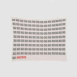 Custom Personalized Baby Sustainable Knit Throw Blanket - Typewriter