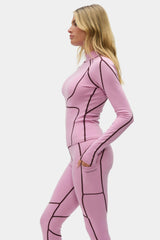 Fay Midweight Merino Top Amethyst