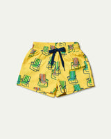 Retro Beach Chair Swim Trunks