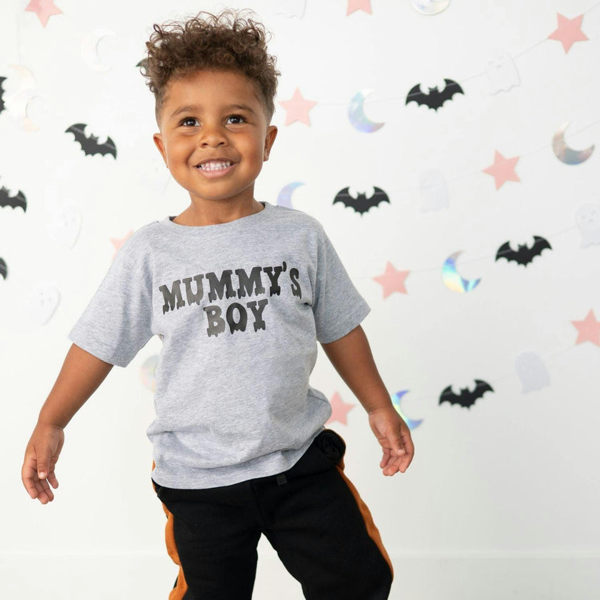 Mummy's Boy Halloween Short Sleeve T-Shirt