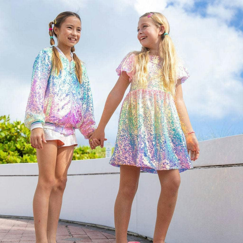 Women's Icy Ombre Sequin Jacket
