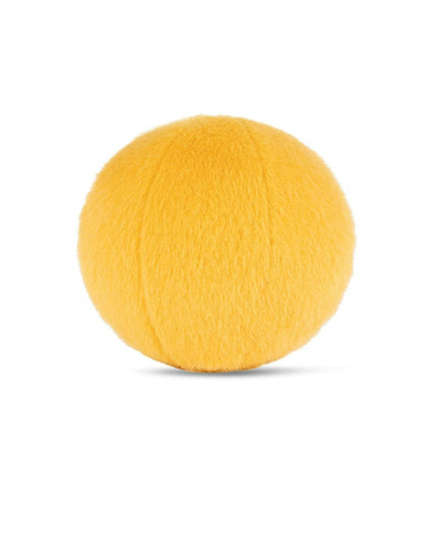 Plush Smiley Fuzzy Yellow 5"