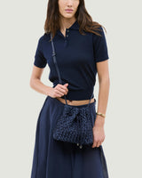 Gramercy Bucket Double Weave Denim | Indigo