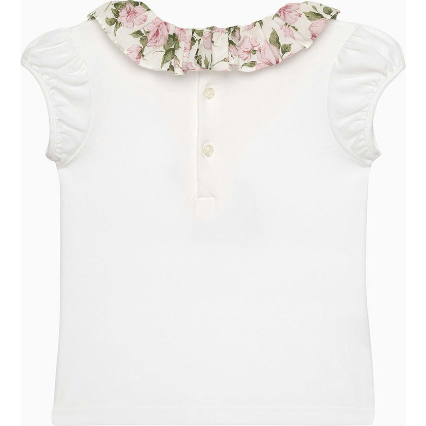 Carline Rose Willow Jersey Top in Pink