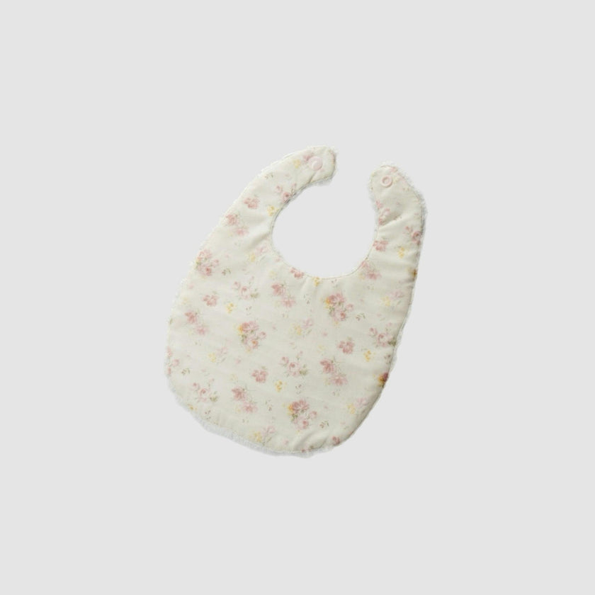 Layette Bib – Pressed Petal