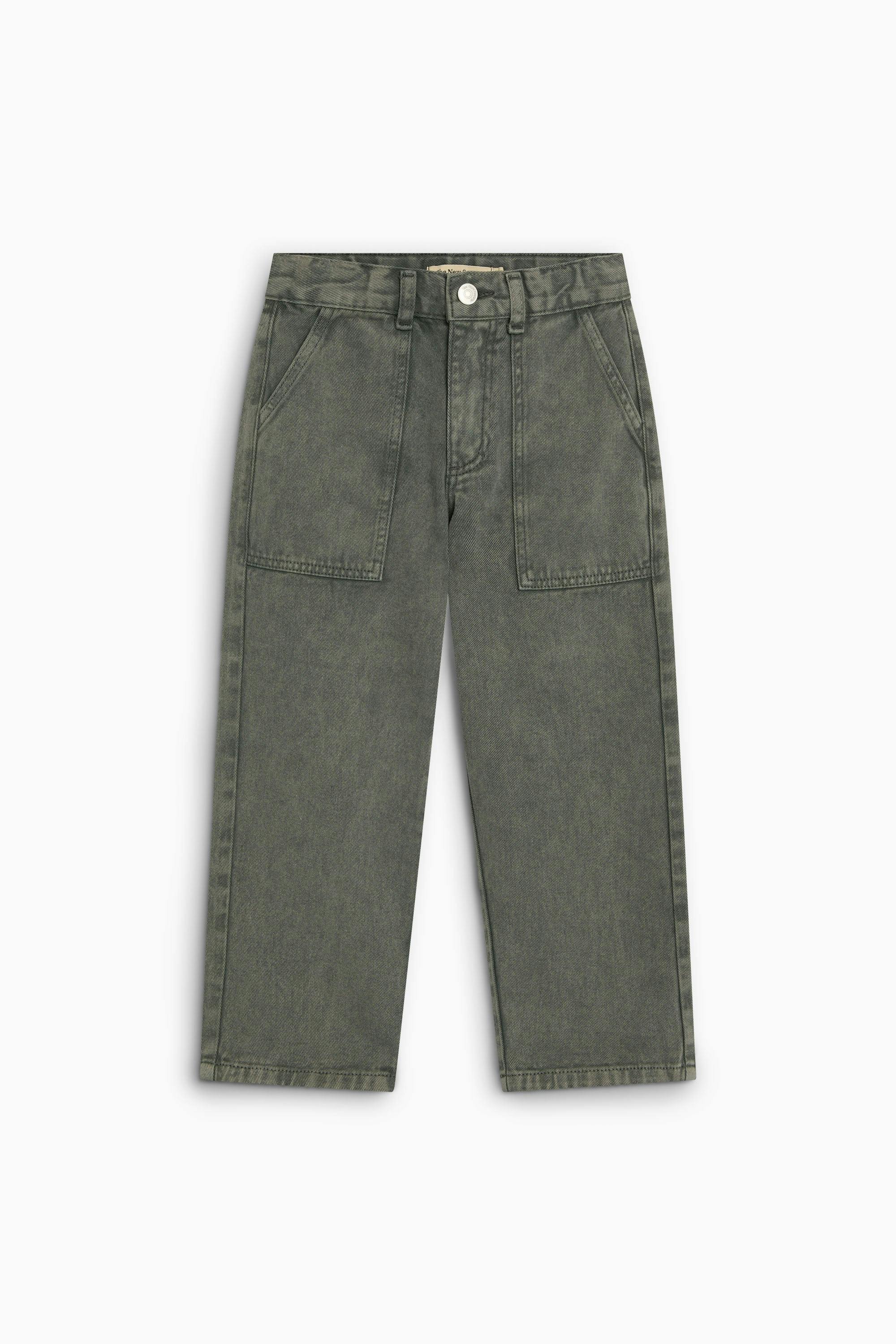 TNS Denim Baggy Pant Tea Leaf