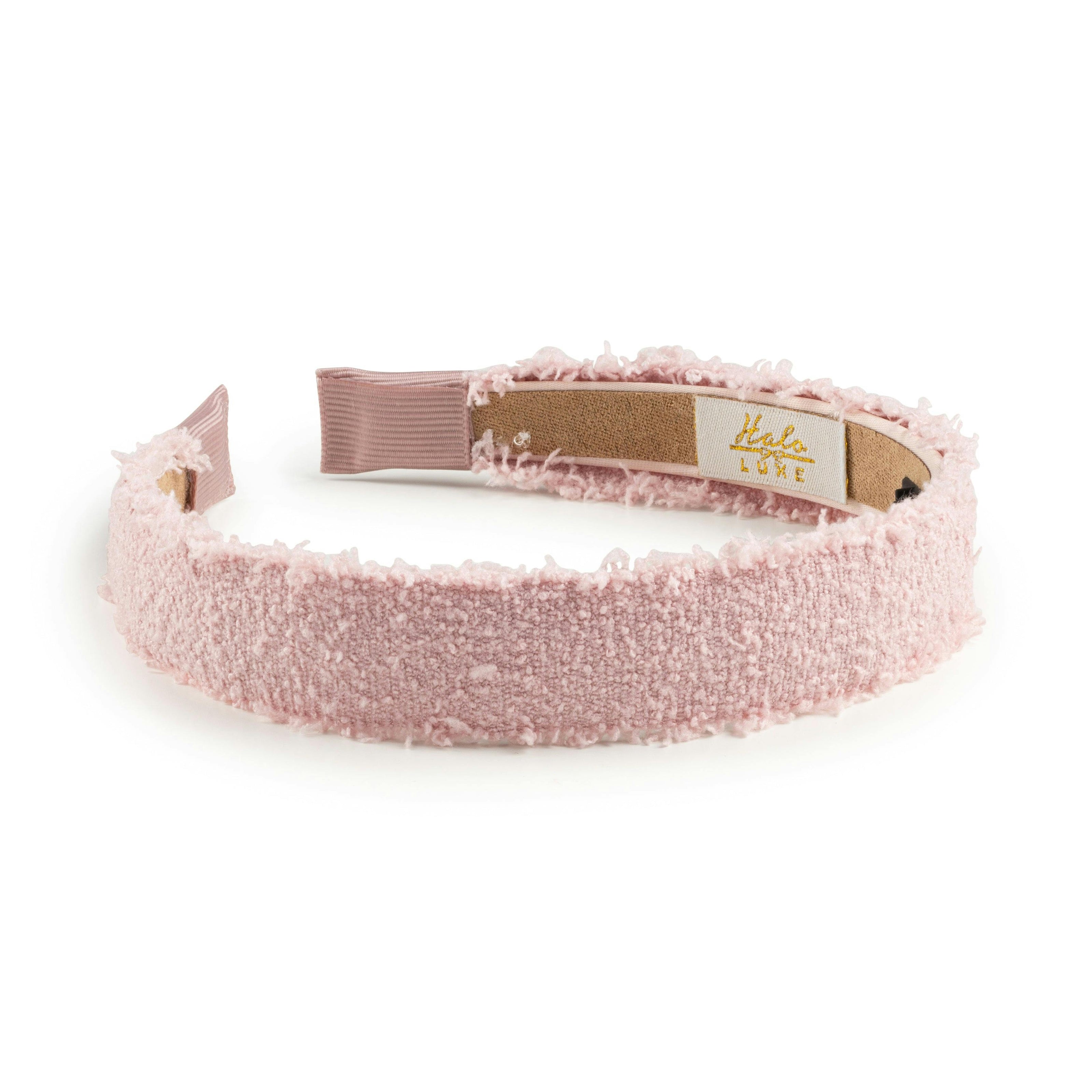 Halo Luxe Amara Deconstructed Woolen Headband - Pink