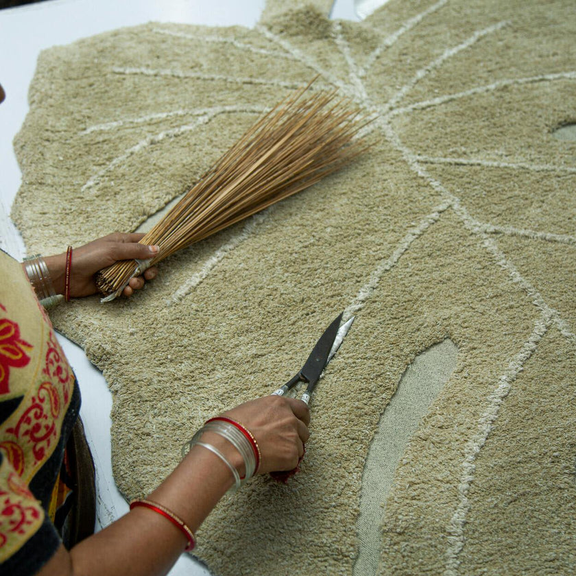 Washable Rug Monstera