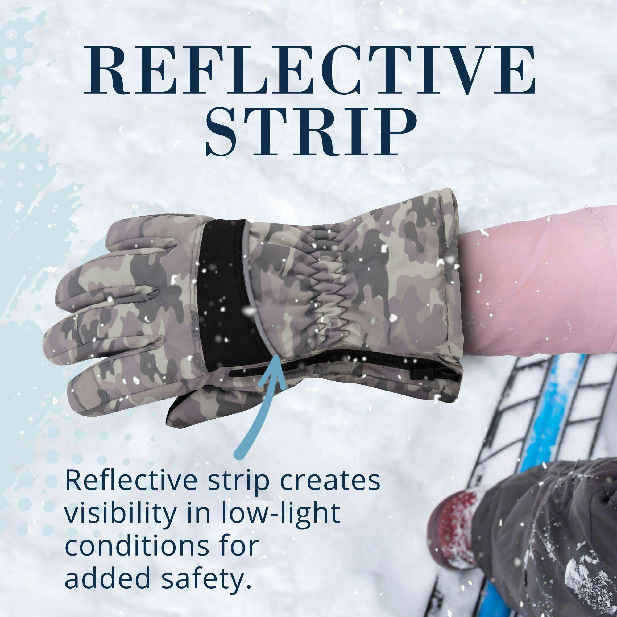 Winter & Ski Glove powered by ZIPGLOVE™ TECHNOLOGY