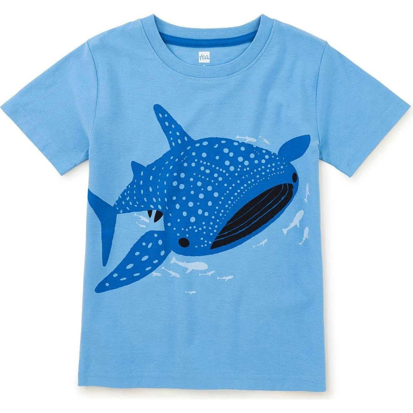 Tattle Whale Shark Tee, Blue