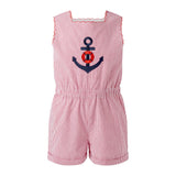 Anchor Embroidered Playsuit