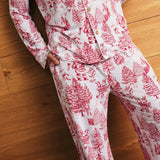 Father Christmas Men's Luxe Pajama Pant Set