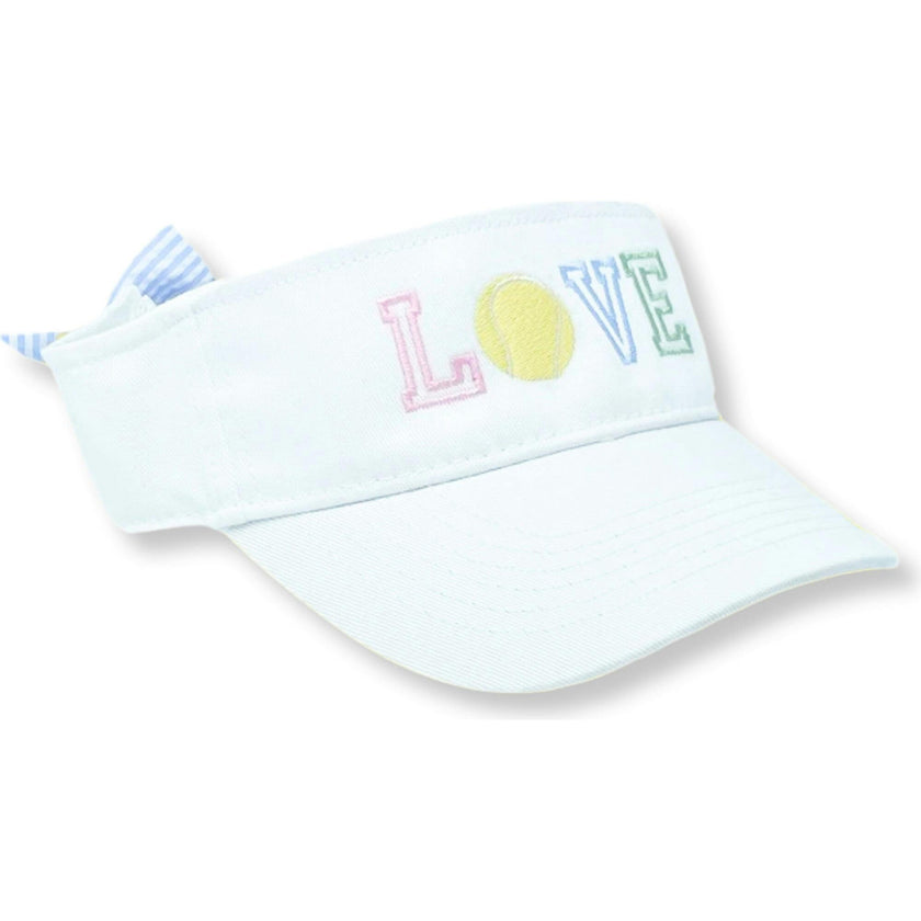 Love Tennis Bow Visor