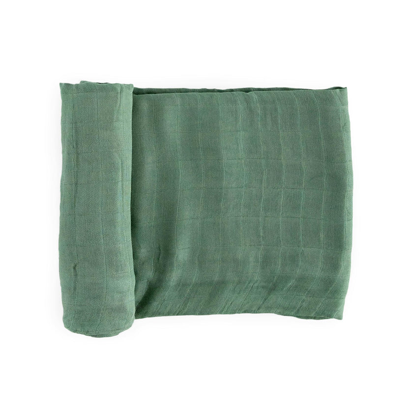 Deluxe Muslin Swaddle Blanket - Sage
