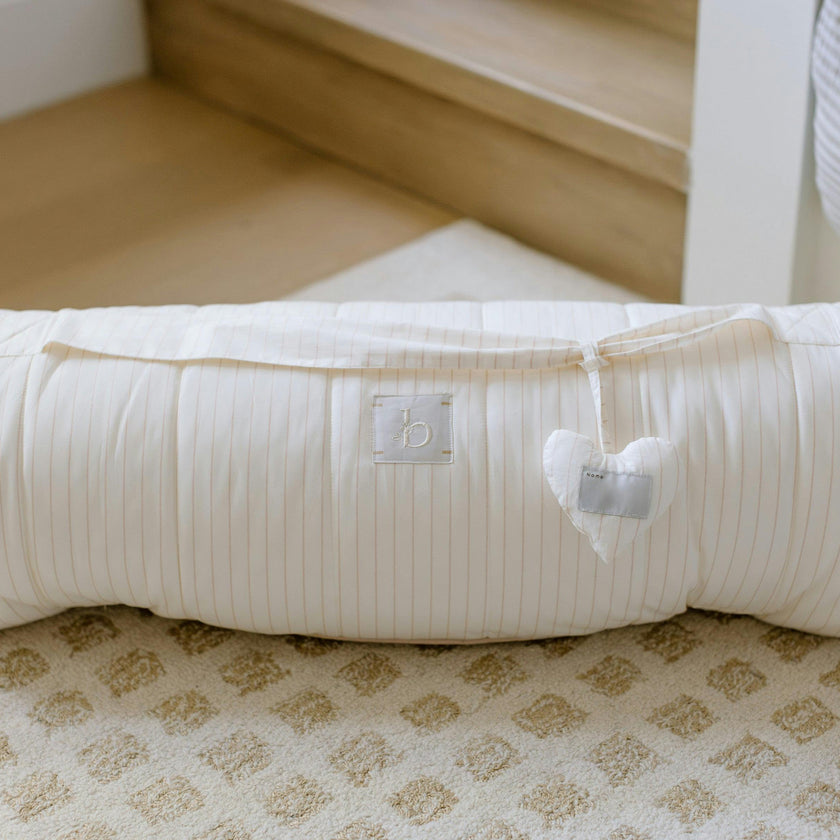 [NEW] XL Organic Nap Mat- Pink Stripe