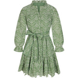 Jillian Dress in Mint Embroidery