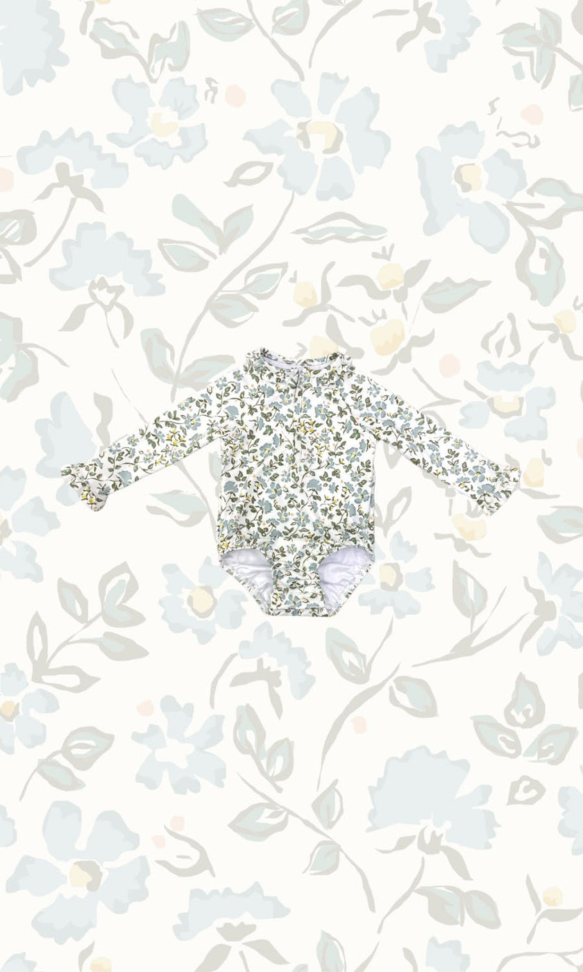 Jane Suit in Mimosa Flower Cream