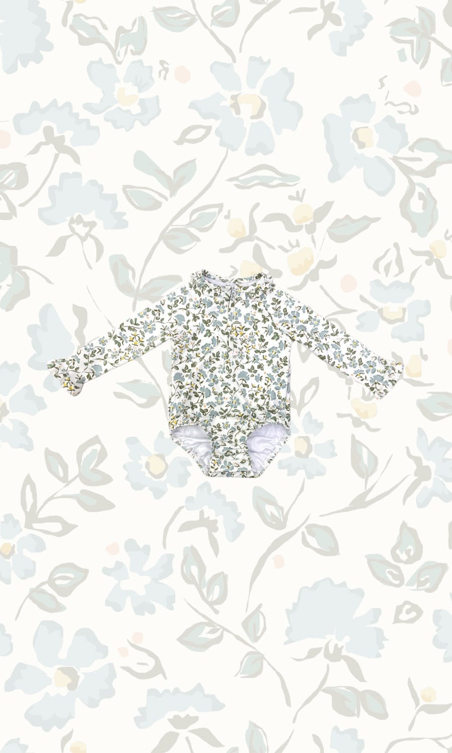 Jane Suit in Mimosa Flower Cream