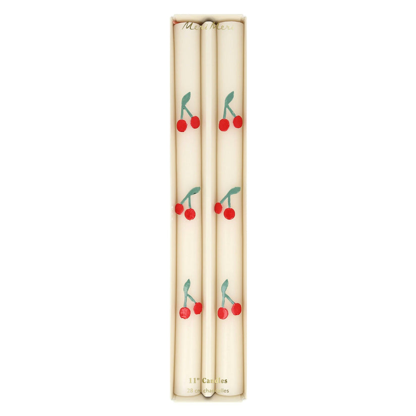 Cherry Table Candles