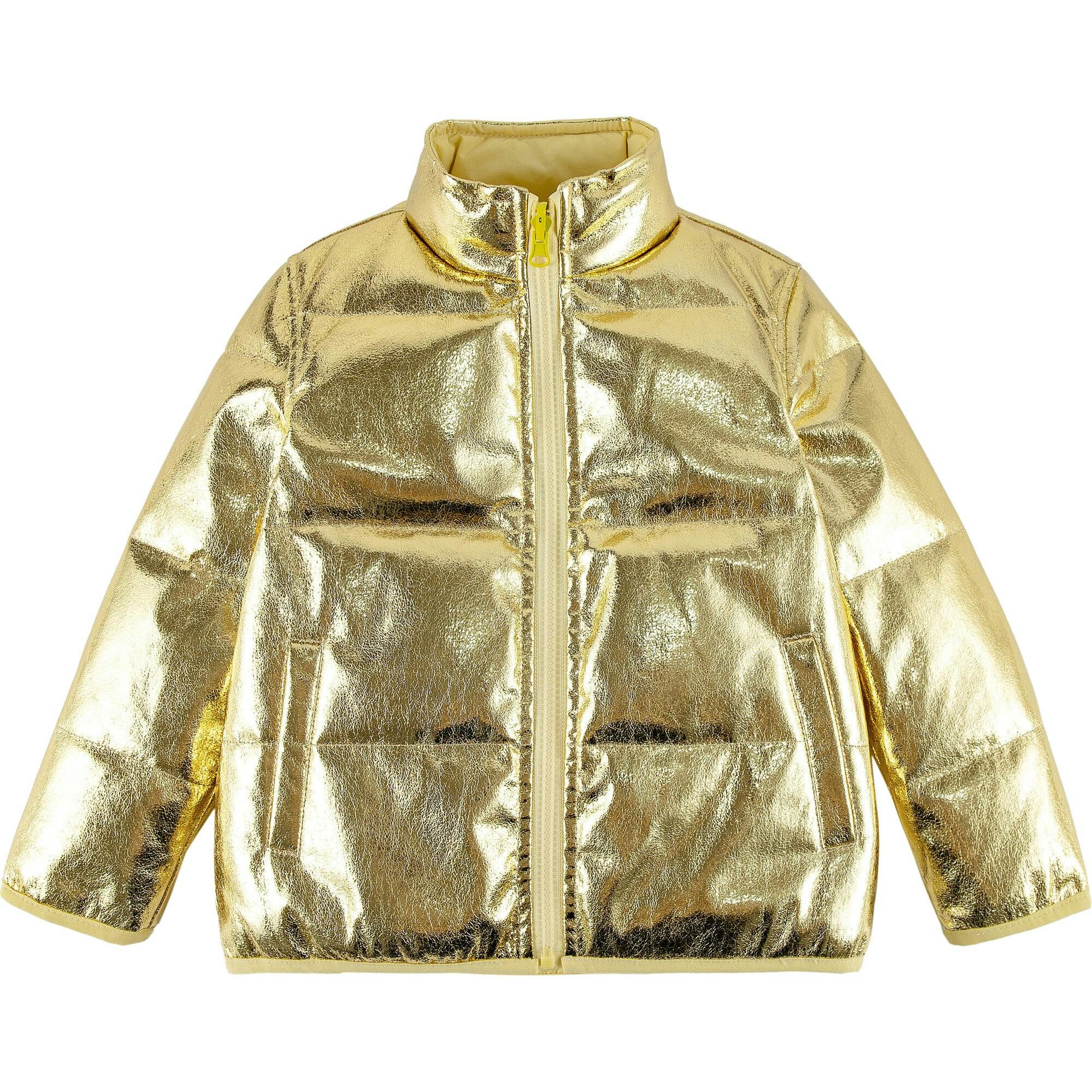 Jo High Neck Puffer 2-Pocket Zipper Down Jacket