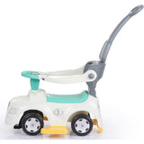 Dolu: Ride-On Car: 3-In-1 Walk & Drive - White