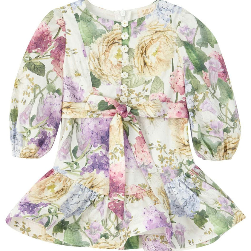 Seraphina Sleeve Cotton Mini Dress (Baby)