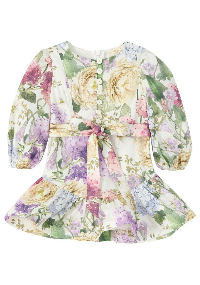 Seraphina Sleeve Cotton Mini Dress (Baby)