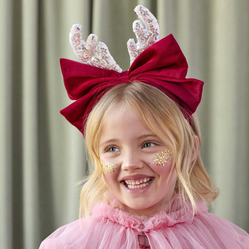 Velvet Bow Antlers