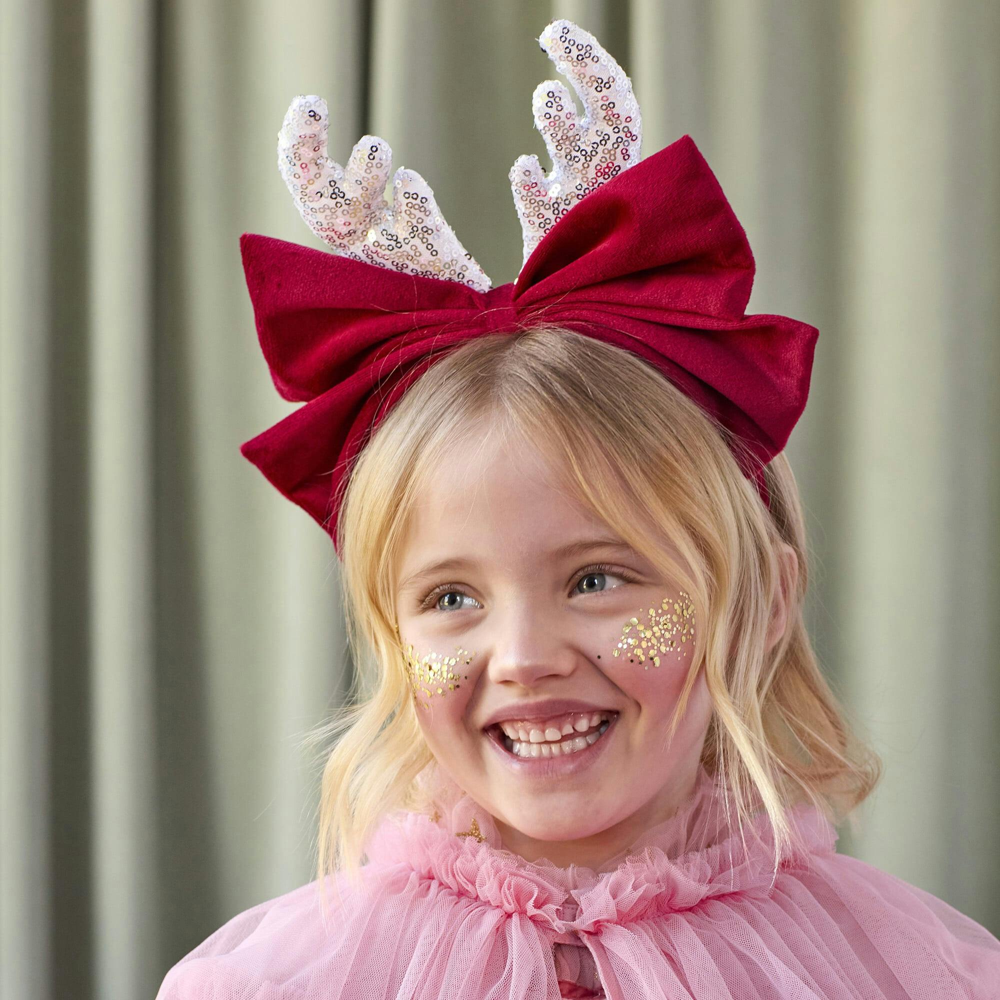 Velvet Bow Antlers